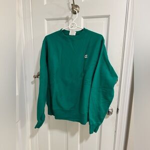 Champion Green Crewneck Sweatshirt